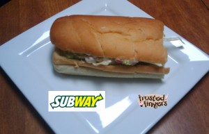 Arby's vs Subway, taste off, Subway, chicken salad