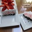 Strawberry Cake Square