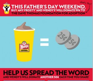 TreatitFwd, Father's Day, Adoption, Dave Thomas, Foundation for Adoption, DTFA