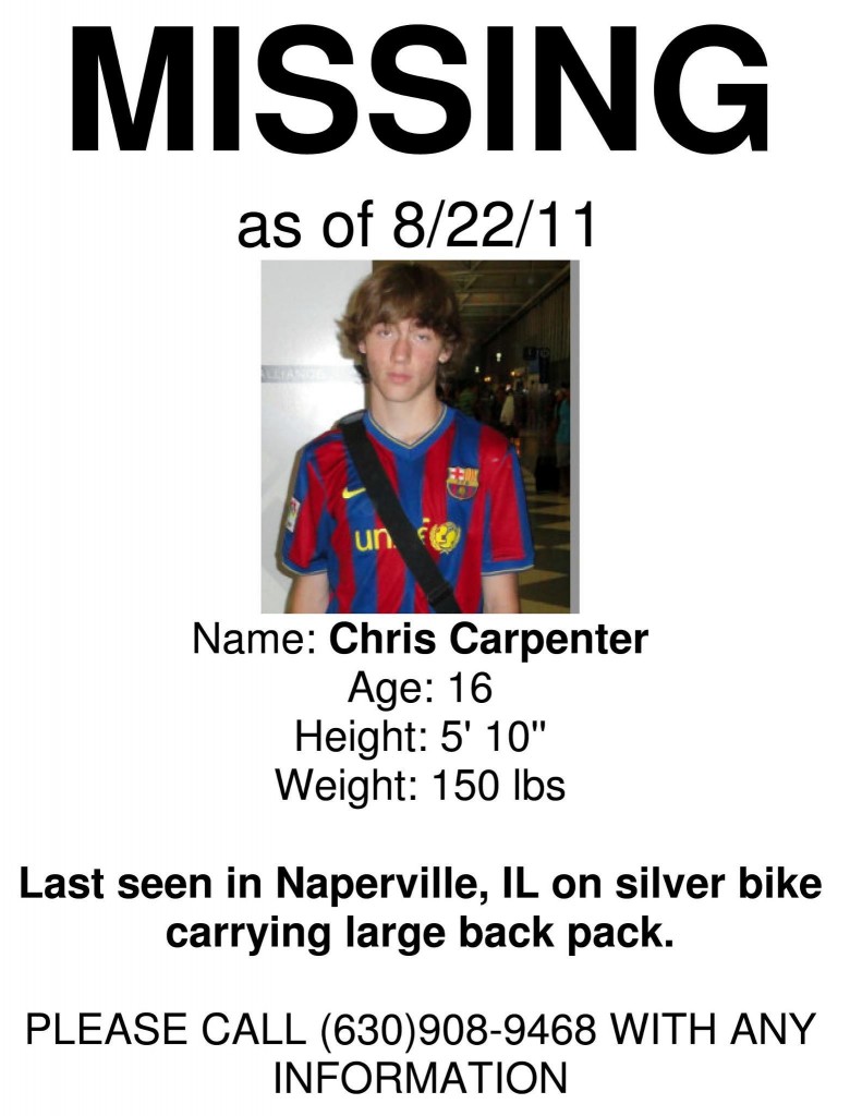 Naperville, IL, Missing Boy