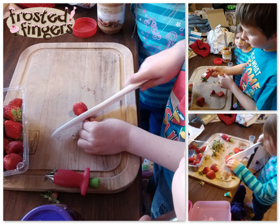 Kids in the Kitchen Strawberries