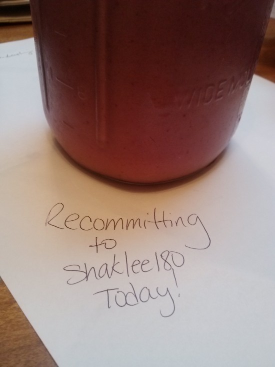 Commitment to Shaklee 180