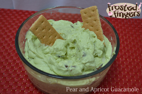 Pear and Apricot Guacamole #AmazingAvoCinco