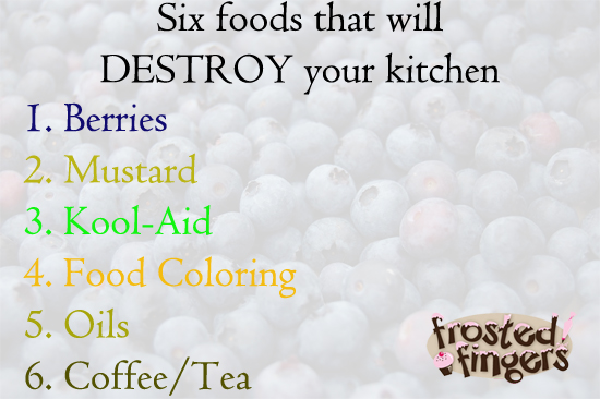 Six Foods to Destroy Your Kitchen