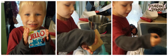 Kids in the Kitchen: Making Jello