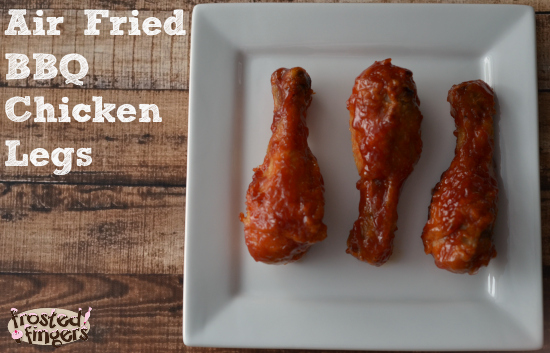 Air Fried BBQ Chicken Legs using the Philips #Airfryer 