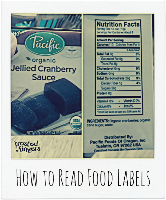 How to Read Food Labels