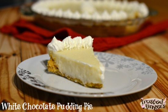 White Chocolate Pudding Pie