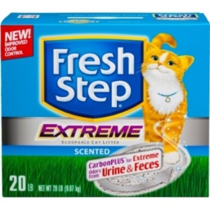 Fresh Step®  Extreme Odor Control Scoopable Litter  #FreshStepExtreme