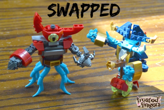 Swapped Skylander Swap Force Mega Bloks