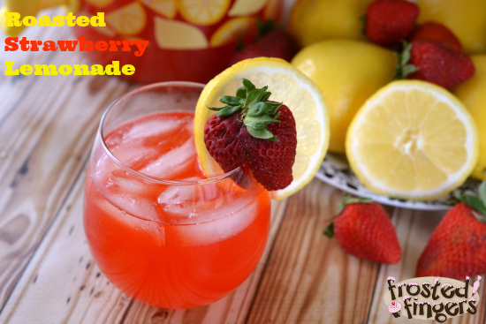 Roasted Strawberry Lemonade Recipe