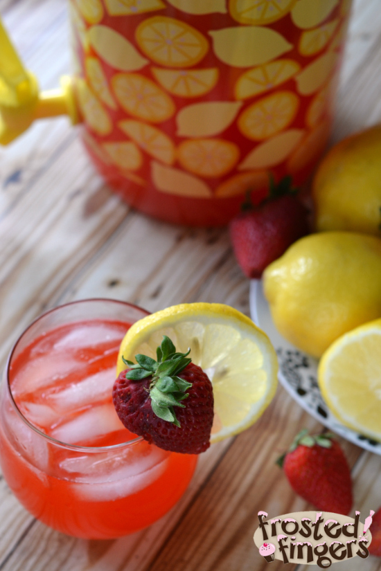 Roasted Strawberry Lemonade Recipe