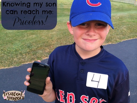 Keeping in touch at sports with Walmart Family Plan #Phones4School #cbias