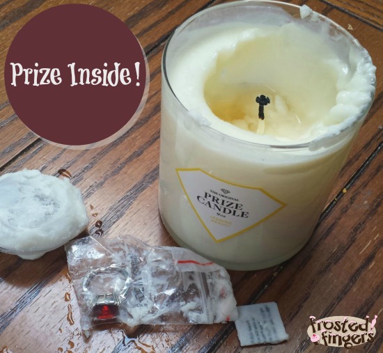 Prize pod inside of the Prize Candle #TMMPrizeCandle