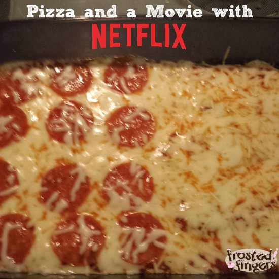 Pizza and a movie night with #Netflix