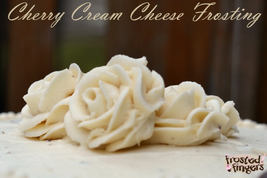 Cherry Cream Cheese Frosting