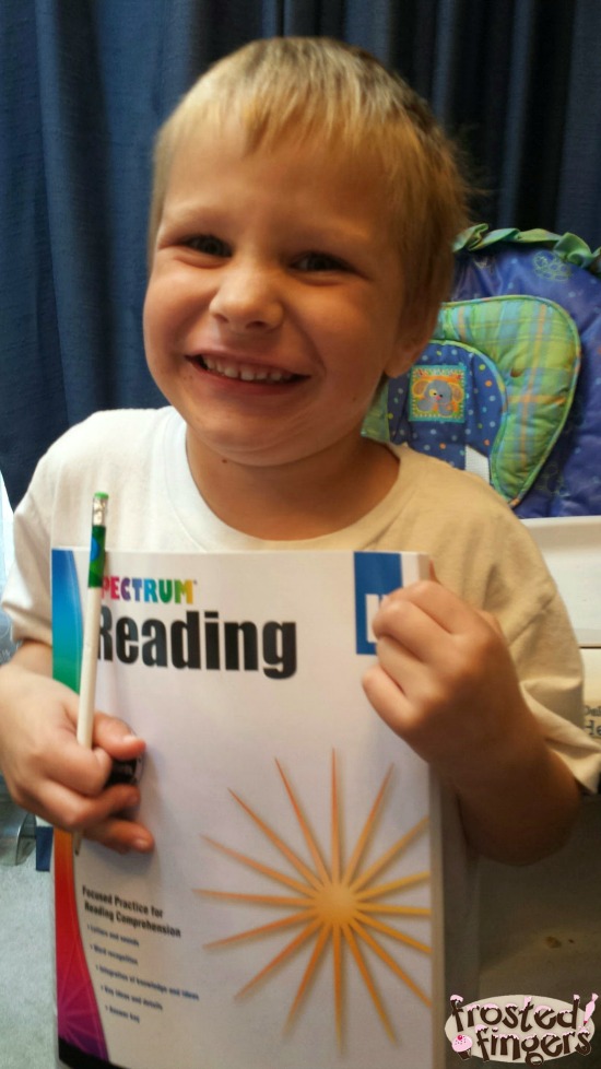 Little Man Loves Reading with Spectrum