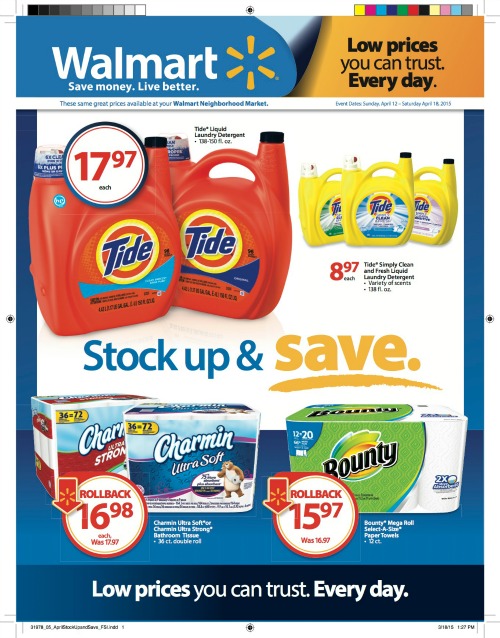 Find P&G Products At Walmart
