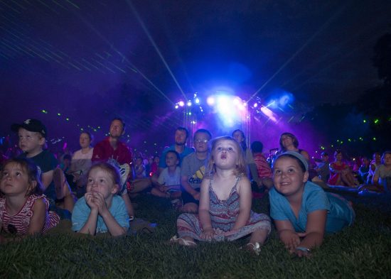A variety of kid-friendly entertainment will take place each evening during Brookfield Zoo’s Summer Nights, every Friday and Saturday, from June 17 through August 13, 4:00 to 9:00 p.m.