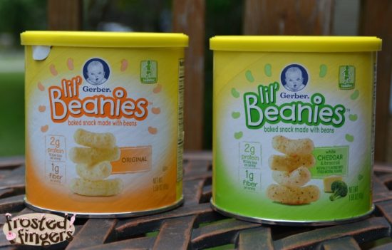 Give your toddler a snack with Gerber Lil' Beanies