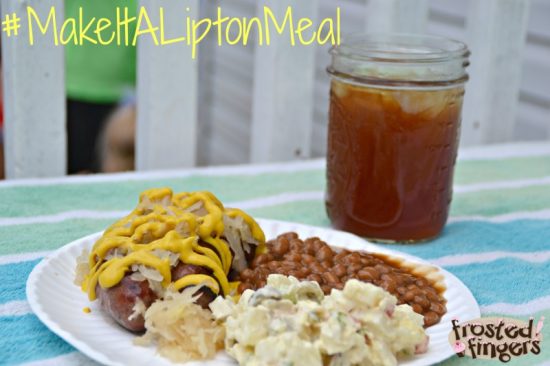 Complete your summer meal with Lipton Iced Tea from Meijer
