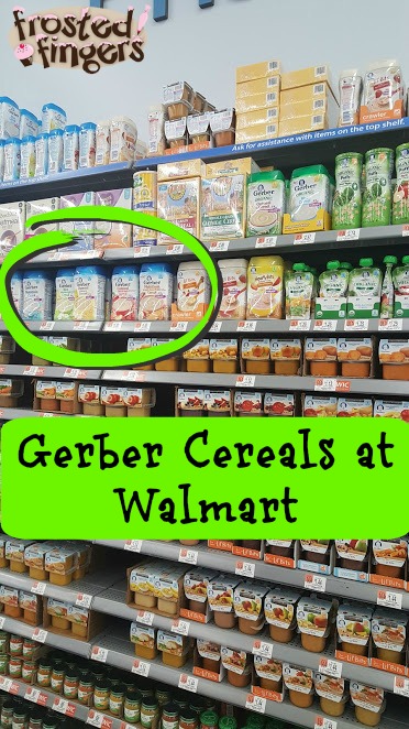 Start the day with Gerber Cereals