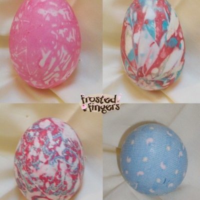 “Tie-Dyed” Easter Eggs