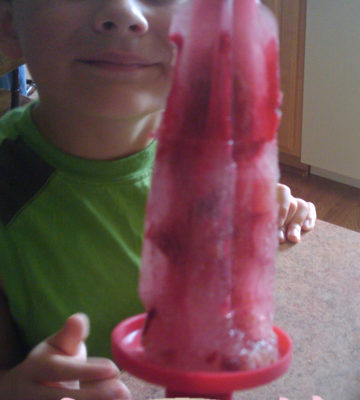Fruity Ice Pops made with #ClearAmerican Water #CBias #ad