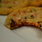 Peppermint Chocolate Chip Cookies #Recipe