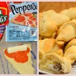 pepperoni crescent roll, croissant, sausage, pizza roll, pizza pocket, string cheese