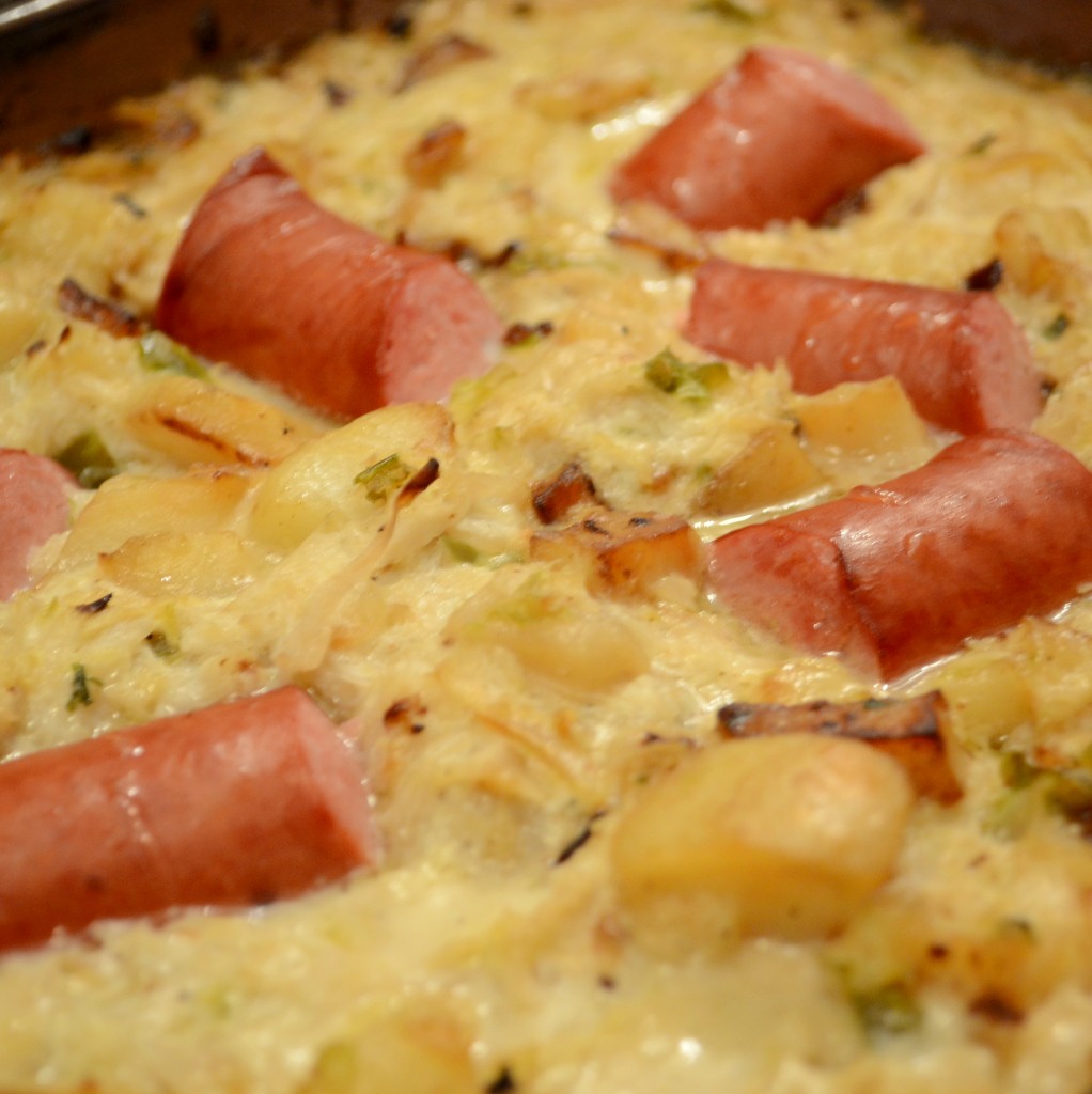 Potato And Sausage Casserole Recipe Frosted Fingers