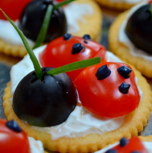 Ladybug Appetizers Recipe