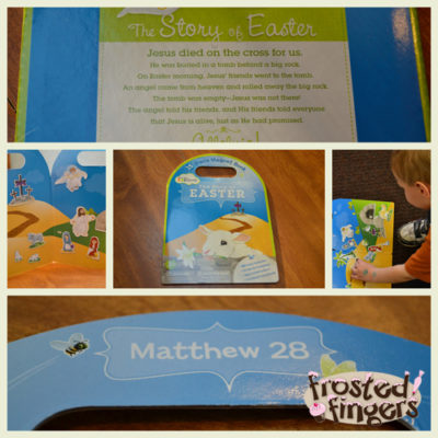 Wee Believers Easter Magnet Book #Review