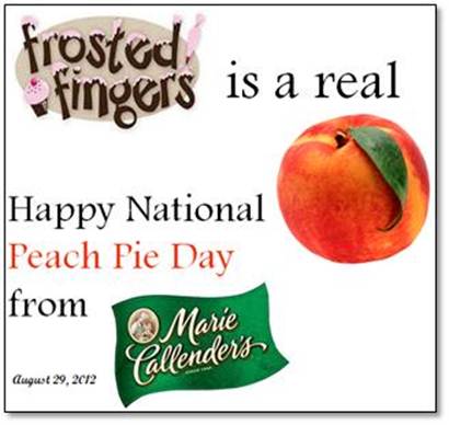 Happy National Peach Pie Day!