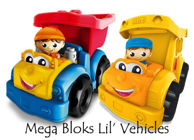 Mega Bloks Lil’ Vehicles #Review & #Giveaway #FirstBuilders