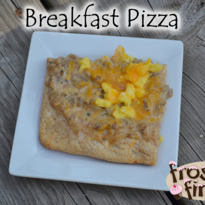 Breakfast Pizza with Pillsbury Artisan Pizza Crust #Review & #Giveaway