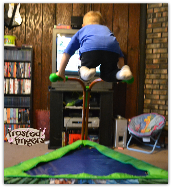 iBounce Children’s Trampoline #Review and #Giveaway