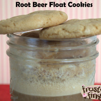 Root Beer Float Cookies #25DaysofCookies #25DaysofChristmas