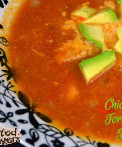 Chicken Tortilla Soup with Avocado #AmazingAvoCinco