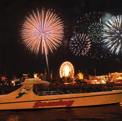 Seadog Fireworks Cruise in Chicago