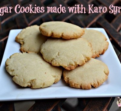 Sugar Cookies made with Karo Syrup