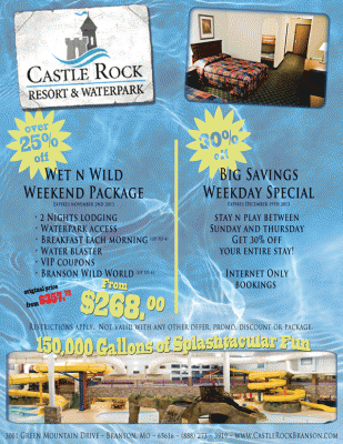 Castle Rock Resort in Branson, MO