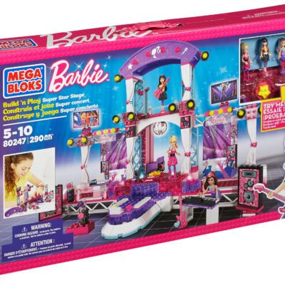 Mega Bloks Barbie® Build ‘n Play Super Star Stage