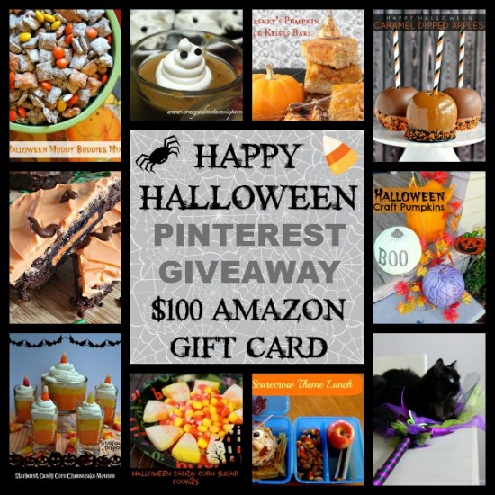 Happy Halloween Giveaway $100 Gift Card ends October 30th
