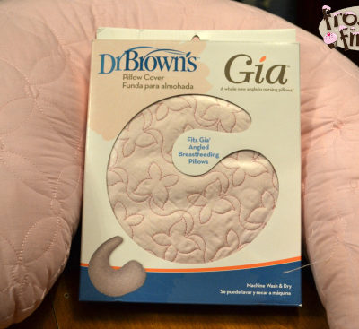 Dr. Brown’s Gia Nursing Pillow with Cover Review and Giveaway