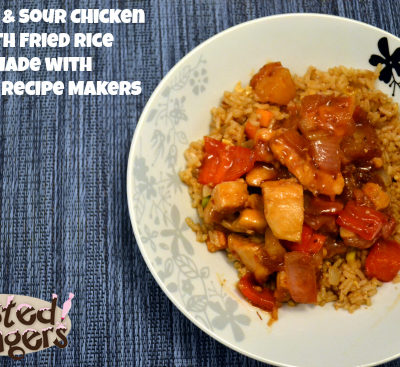 Sweet & Sour Chicken and Fried Rice using Kraft Recipe Makers