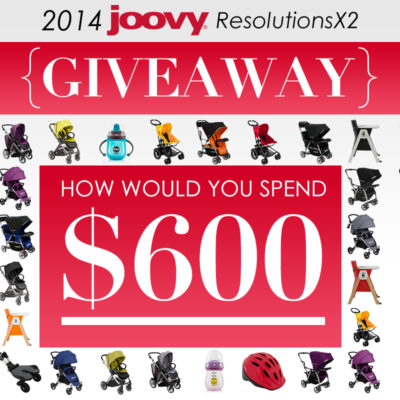 Win $600 to Spend at Joovy.com!! #Joovy2014ResolutionsX2