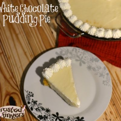 Kids in the Kitchen: White Chocolate Pudding Pie