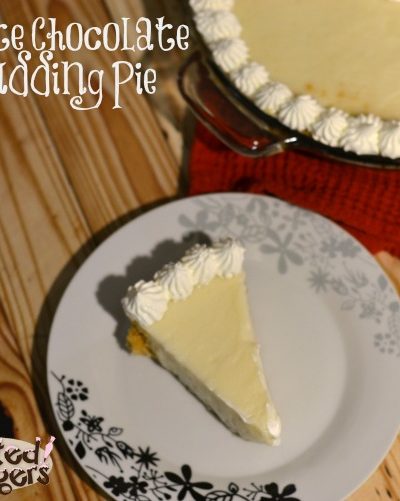 White Chocolate Pudding Pie