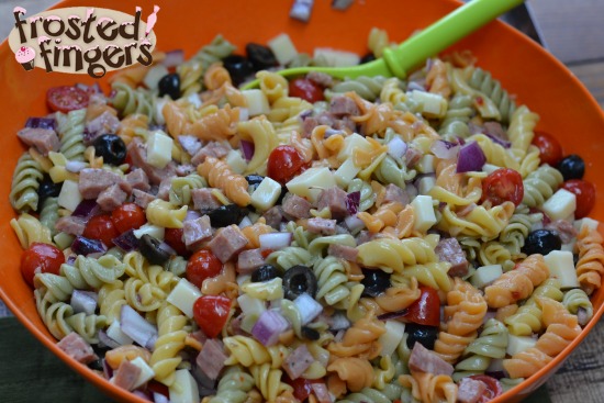 Italian Pasta Salad Recipe Frosted Fingers